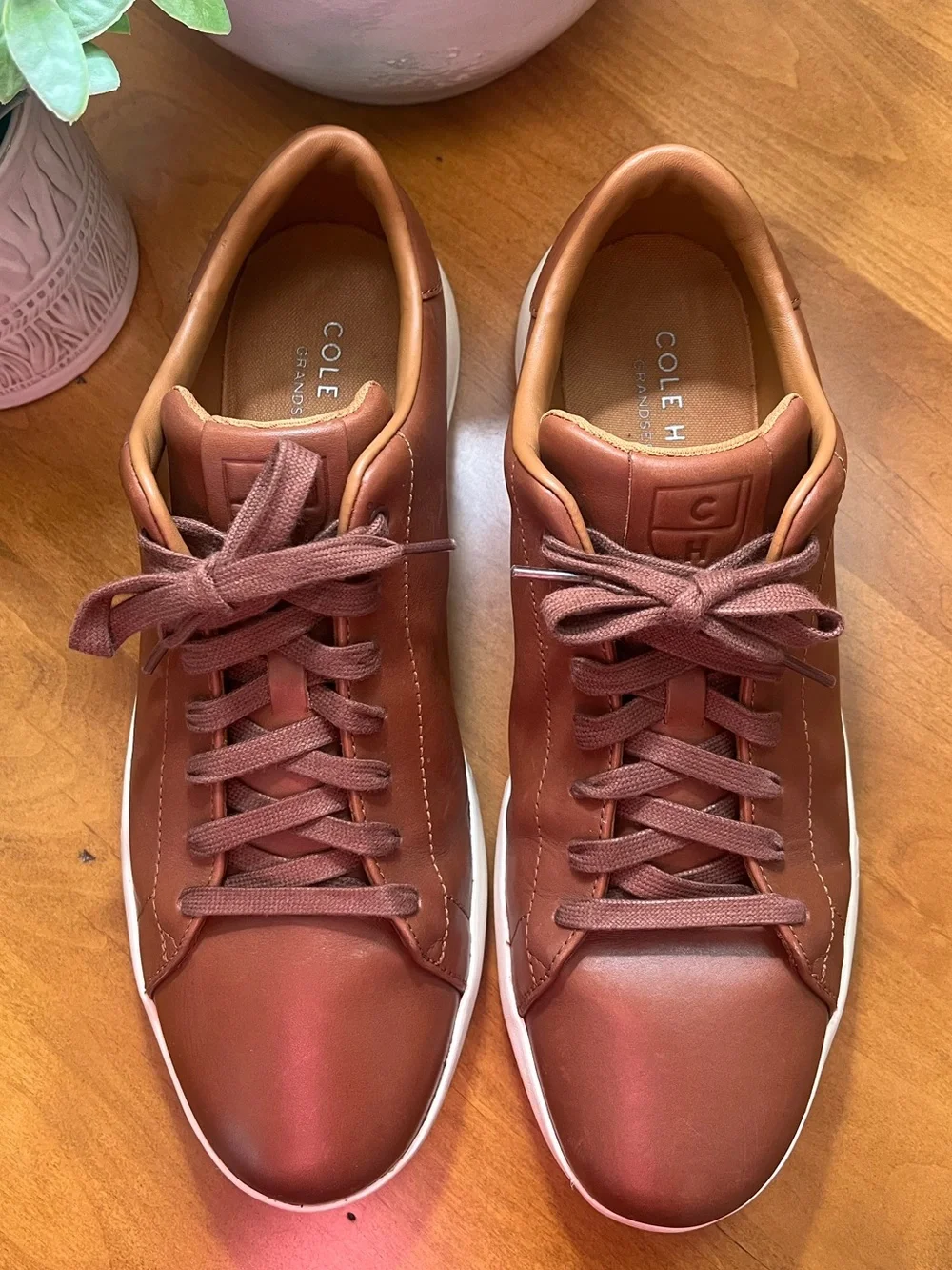Cole Haan Grandpro Tennis Sneaker • Brown • EUC
